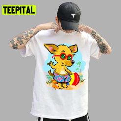 Little Fox At Beach Mordecai And The Rigbys Unsex T-Shirt