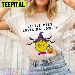 Little Miss Loves Halloween Unisex T-Shirt