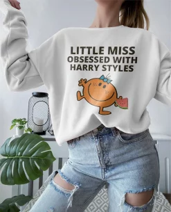 Little Miss Obsessed With Harry Styles Unisex Sweatshirt