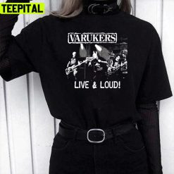 Live And Loud The Varukers Unisex T-Shirt