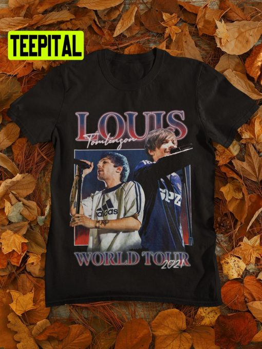 Louis Tomlinson World Tour Design Vintage Unisex Sweatshirt