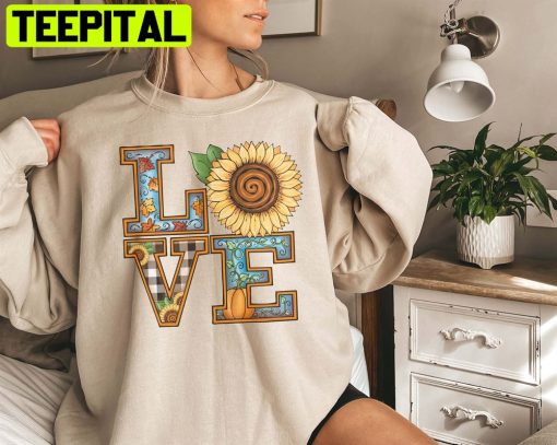 Love Fall Fall Sunflower Unisex Sweatshirt