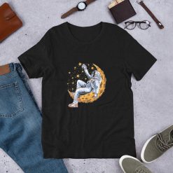 Lying On The Moon Unisex T-Shirt