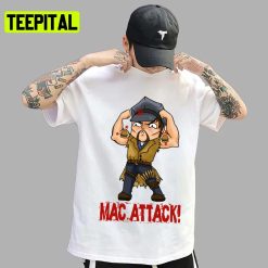 Mac Attack Rancid Band Design Unisex T-Shirt