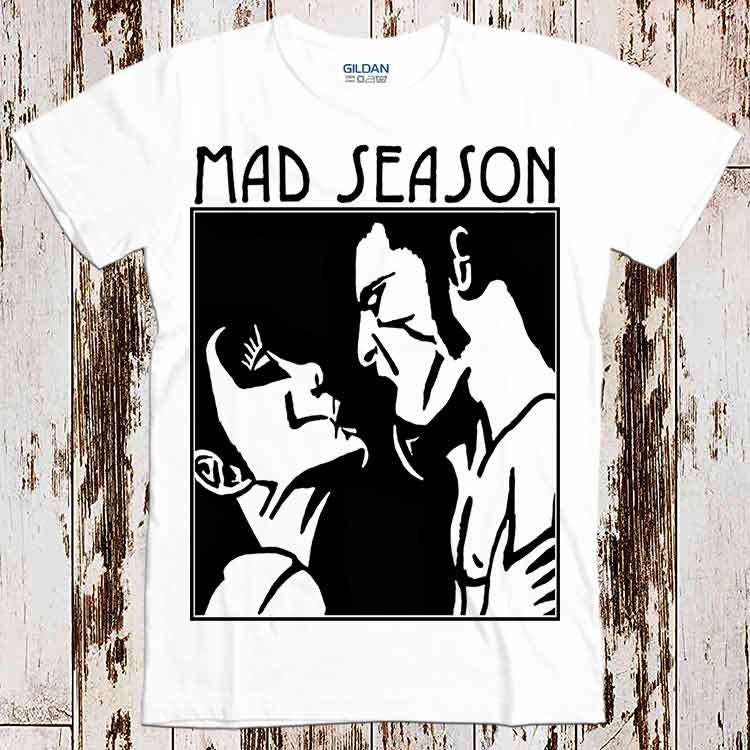 Mad Season Rock Music Band Fashion Design Style Unisex T-Shirt