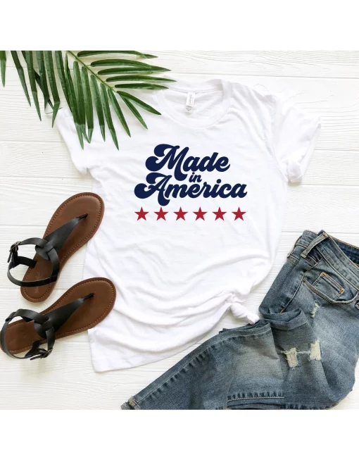 Made In America 4th Of July Independence Day Unisex T-Shirt