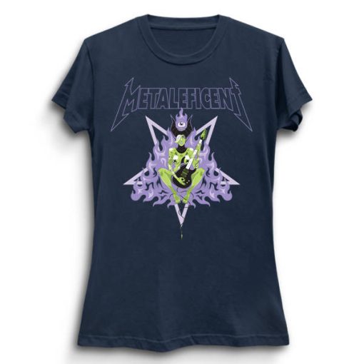 Maleficent Thrash Heavy Metal Goth Pentagram Unisex T-Shirt