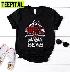 Mama Bear Christmas Bear Unisex T-Shirt