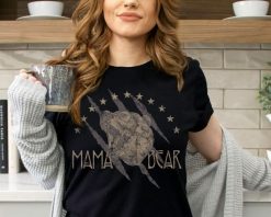 Mama Bear Distressed Rock Vintage Tee Motherhood Shirt