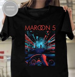 Maroon 5 World Tour 2022 Band Retro Art Shirt