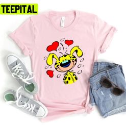 Marsupilami In Love Gaston Lagaffe Unisex T-Shirt