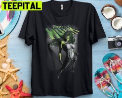 Marvel She-Hulk Shadow Avenger Graphic Unisex T-Shirt