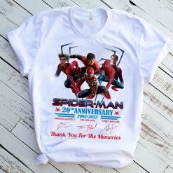 Marvel Spiderman Anniversary Graphic Unisex Adult Kid Spiderman Spiderman Thank You For Memories Unisex T-Shirt