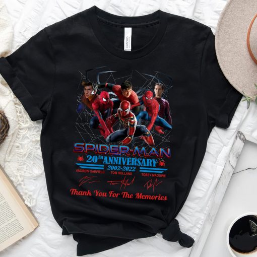 Marvel Spiderman Anniversary Graphic Unisex Adult Kid Spiderman Spiderman Thank You For Memories Unisex T-Shirt