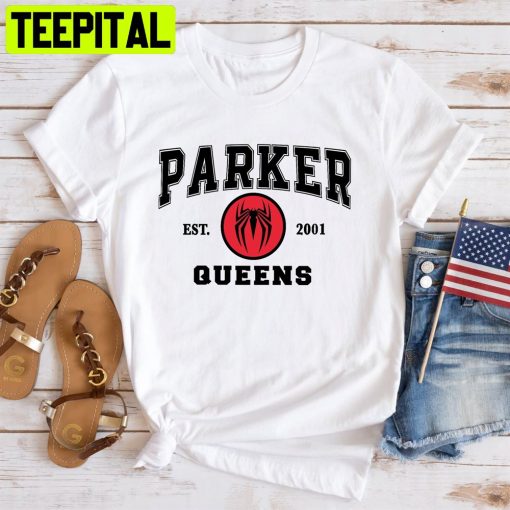 Marvel Superhero Parker Queens Est 2001 Unisex T-Shirt