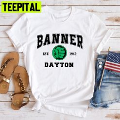 Marvel Superhero Team Banner Dayton Est 1969 Unisex T-Shirt