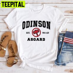 Marvel Superhero Team Odinson Asgard Est 964 Unisex T-Shirt