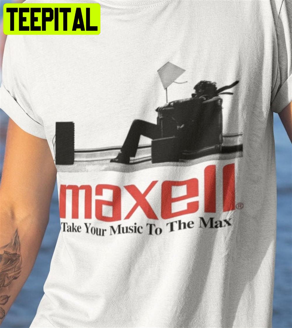 Maxell Take Your Music To The Max Unisex T-Shirt