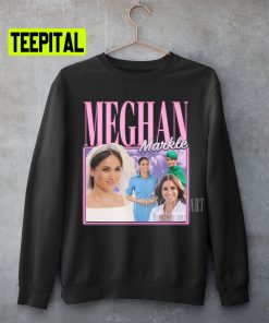 Meghan Markle Retro Vintage Art Unisex Sweatshirt