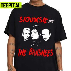 Members Faces Siouxsie Sioux And The Banshees Unisex T-Shirt