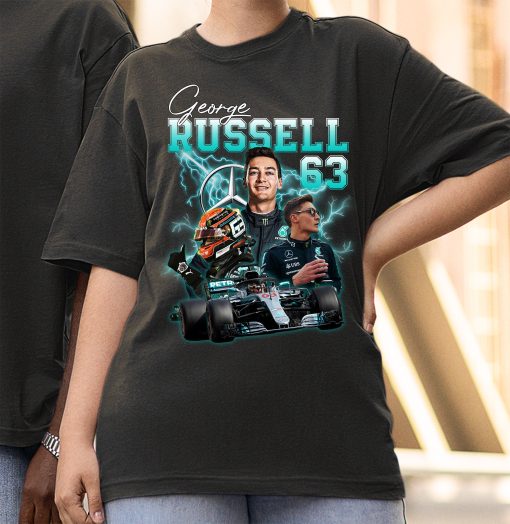 Mercedes Team Driver 63 Motorsport Nascar Racing Formula 1 F1 Rus 63 George Russell Shirt