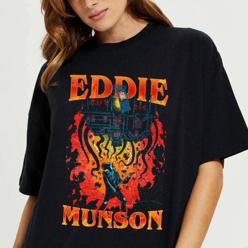 Metal Dude Eddie Stranger Things Stranger Joseph Quinn Unisex T-Shirt