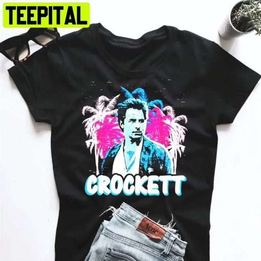 Miami Vice James Crockett Movie Vintage Unisex T-Shirt