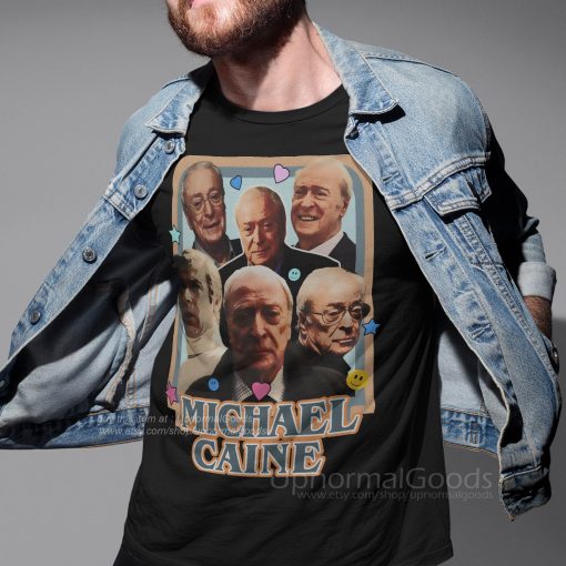 Michael Caine 90’s Retro Art Unisex T-Shirt