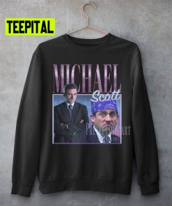 Michael Scott Retro Vintage Art Unisex Sweatshirt