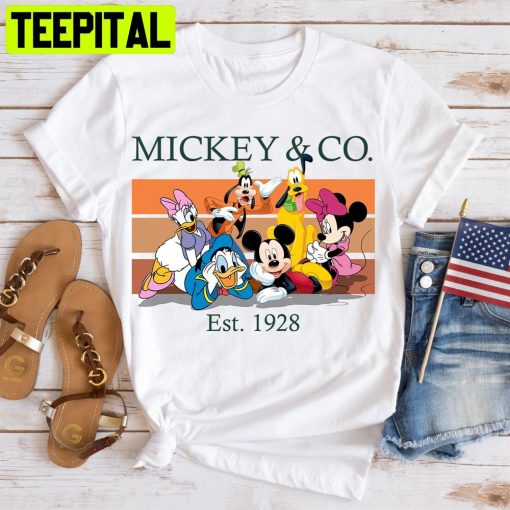 Mickey And Co Est 1928 Vintage Unisex T-Shirt