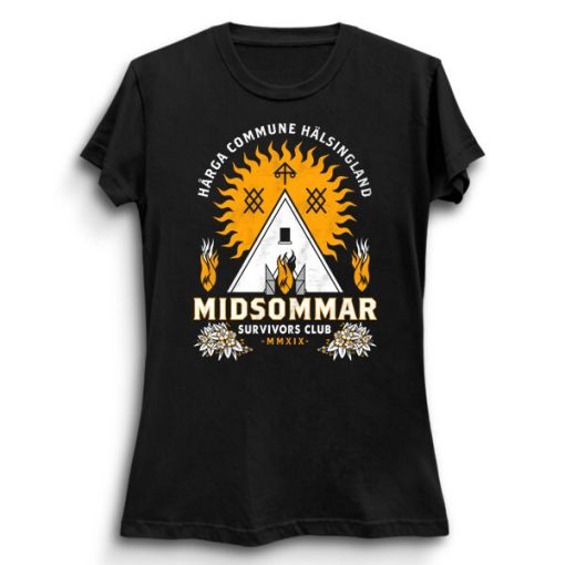 Midsommar Survival Club Scary Horror Distressed Summer Festival Survivors Club Unisex T-Shirt