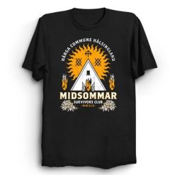 Midsommar Survival Club Scary Horror Distressed Summer Festival Survivors Club Unisex T-Shirt