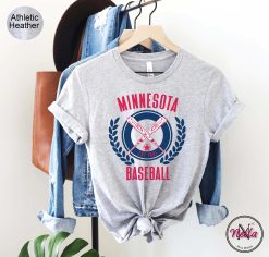 Minnesota Baseball Vintage Art Unisex T-Shirt