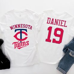 Minnesota Twins Baseball Mlb 2022 Customized Text Number Unisex T-Shirt