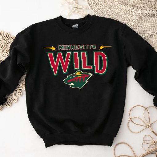 Minnesota Wild Nhl Ice Hockey Sports Front Back Customized Text Number Unisex T-Shirt