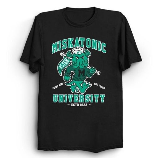 Miskatonic University Cthulhu Creepy Cute Love Craf Spooky Monster Goth Cartoon Cthulhu Unisex T-Shirt