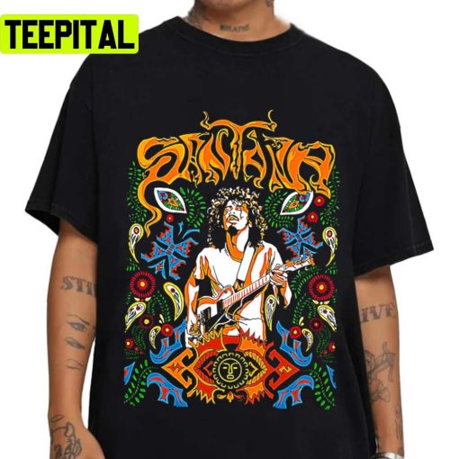 Most Liked Legendary Guitarist Carlos Santana Unisex T-Shirt