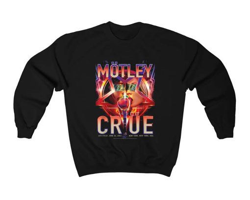 Motley Crue New York 2022 The Stadium Tour New York Event Shirt