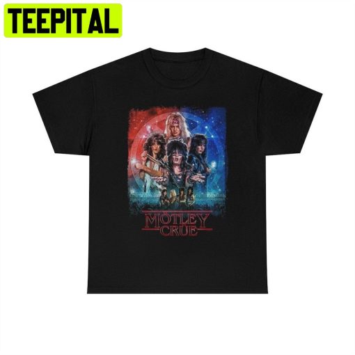 Motley Crue Stranger Things 4 2022 Vintage Unisex T-Shirt