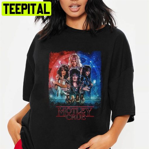 Motley Crue Stranger Things 4 2022 Vintage Unisex T-Shirt