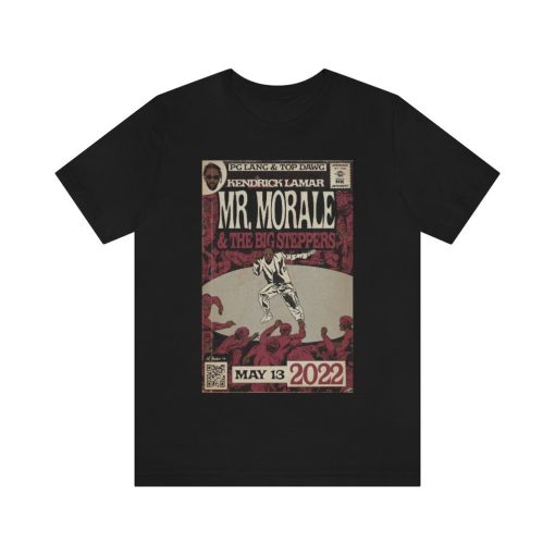 Mr Morale & The High Steppers Comic Art Jersey Kendrick Lamar Unisex T-Shirt