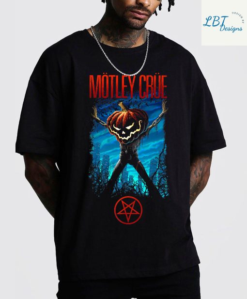 Mötley Crüe Pumpkin Head Motley Crue Def Leppard Tour The Stadium Tour Motley Crue Unisex T-Shirt