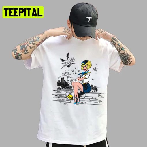 Natacha Cover Movie Cartoon Color Big Ben Gaston Lagaffe Unisex T-Shirt