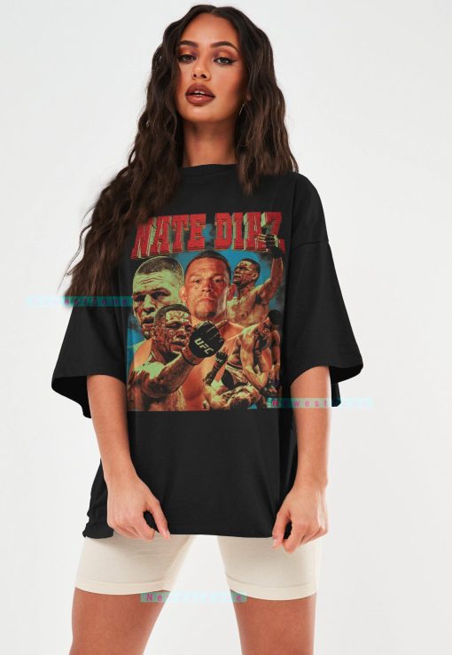 Nate Diaz 90’s Vintage Art Unisex T-Shirt