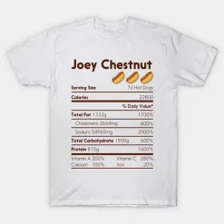 Nathans Hot Dog Eating Contest 4th Of July Joey Chestnut Champion Unisex T-Shirt