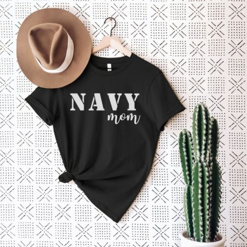 Navy Mom Shirt