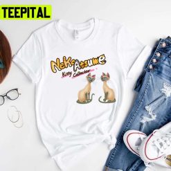 Neko Atsume Siamese Lady And The Tramp Unisex T-Shirt