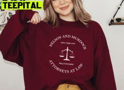 Nelson And Murdock Attorneys At Law New York City Hell’s Kitchen Unisex Sweatshirt