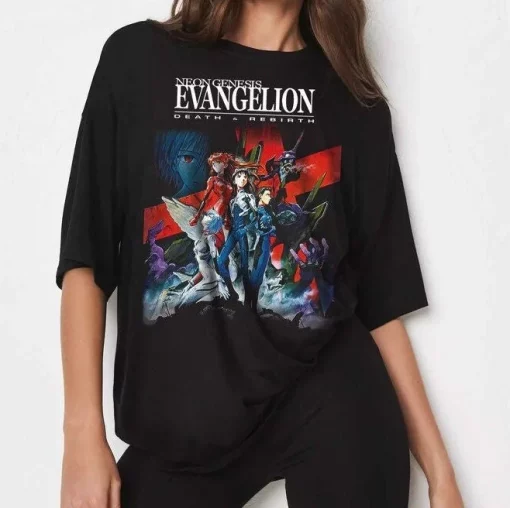 Neon Genesis Evangelion Death And Rebirth Unisex T-Shirt