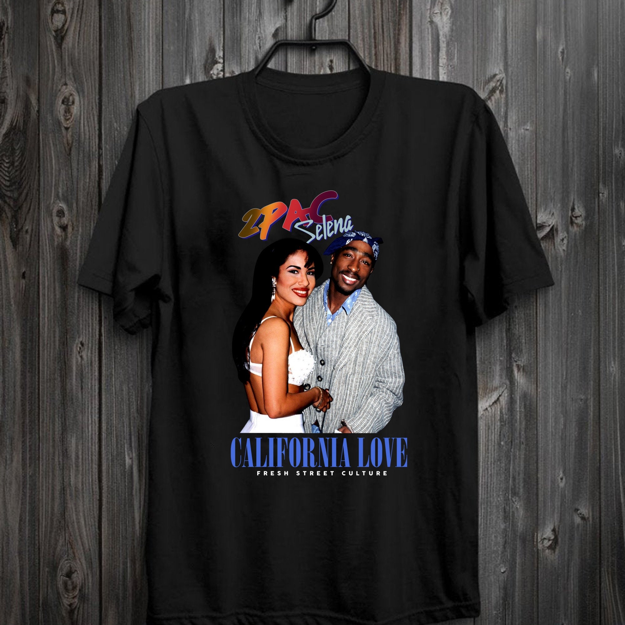 New Design Of Tupac Shakur And Selena Quintanilla Unisex T-Shirt